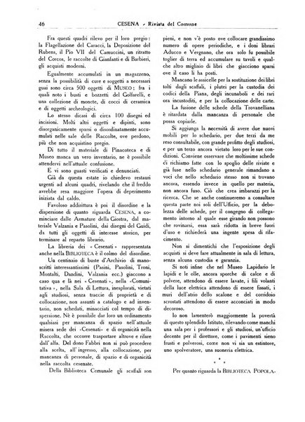 Cesena rivista mensile del Comune