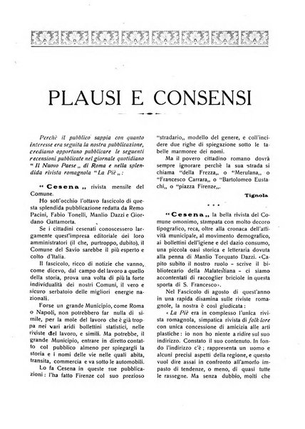 Cesena rivista mensile del Comune