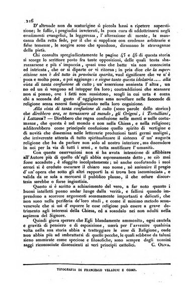 Il cattolico giornale religioso-letterario