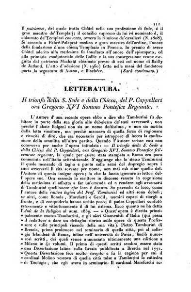 Il cattolico giornale religioso-letterario