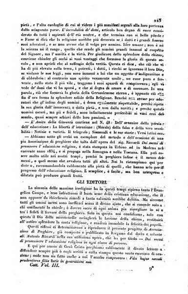 Il cattolico giornale religioso-letterario