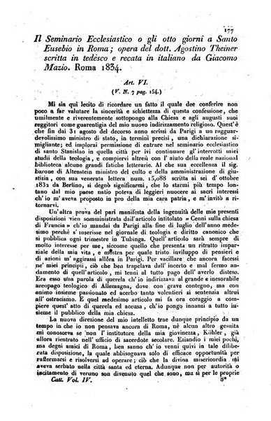 Il cattolico giornale religioso-letterario