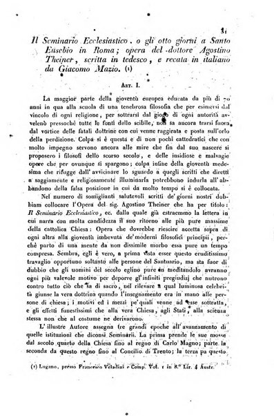 Il cattolico giornale religioso-letterario