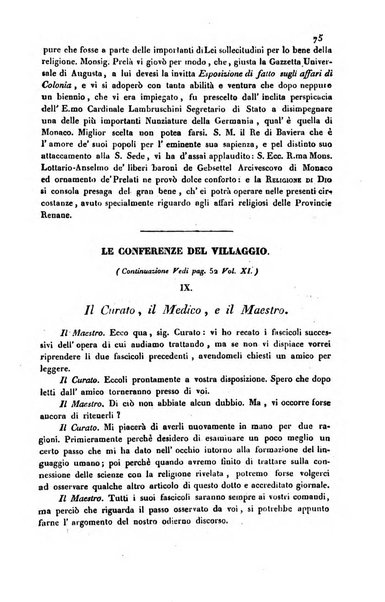 Il cattolico giornale religioso-letterario