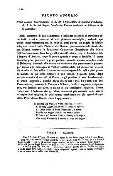 Il cattolico giornale religioso-letterario