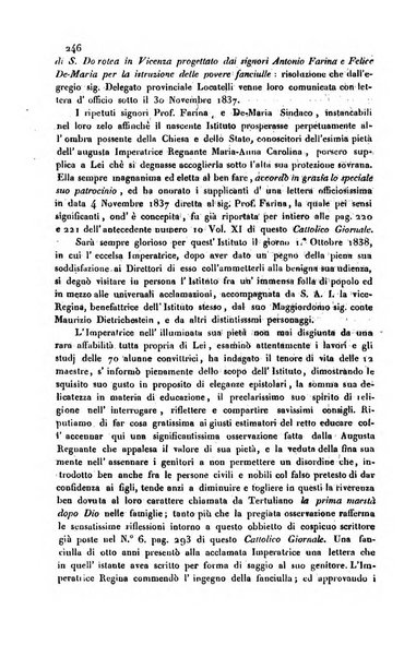 Il cattolico giornale religioso-letterario