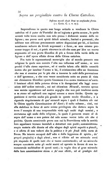 Il cattolico giornale religioso-letterario