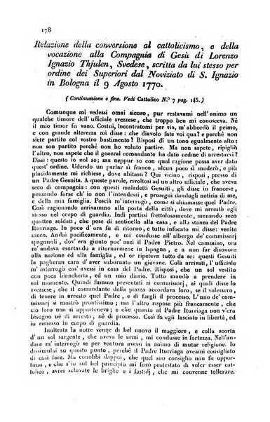 Il cattolico giornale religioso-letterario