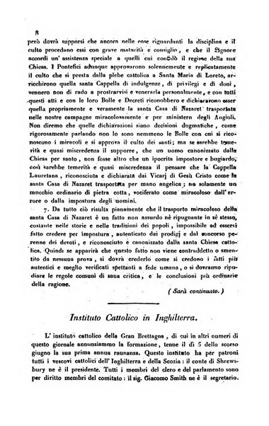 Il cattolico giornale religioso-letterario