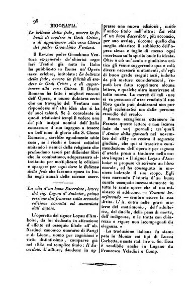 Il cattolico giornale religioso-letterario