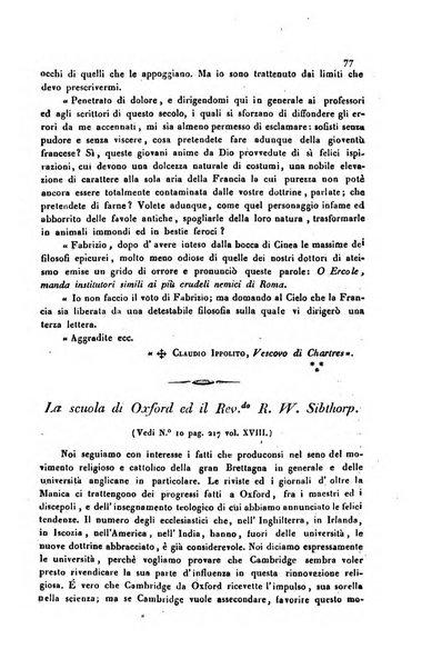 Il cattolico giornale religioso-letterario