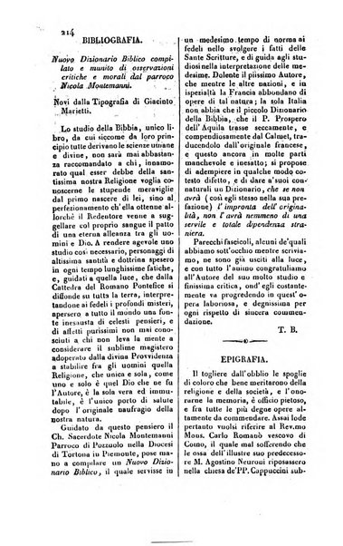 Il cattolico giornale religioso-letterario