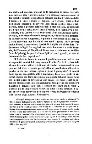 Il cattolico giornale religioso-letterario