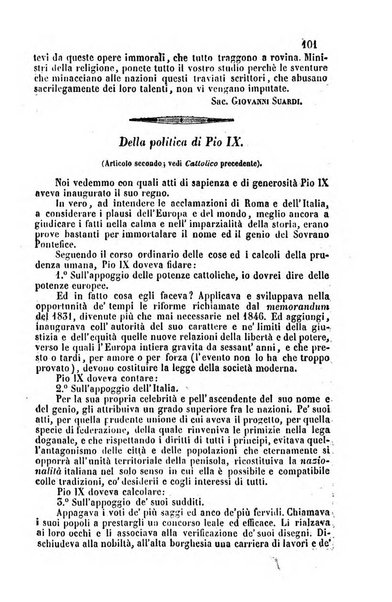 Il cattolico giornale religioso-letterario