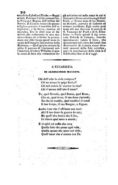 Il cattolico giornale religioso-letterario