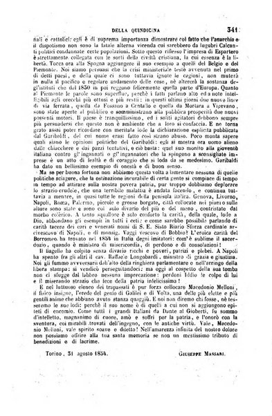 Il cimento rivista di scienze, lettere ed arti