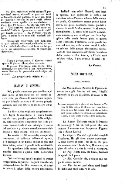 Il circolo delle donne italiane : foglio della sera patriottico, politico, serio-faceto