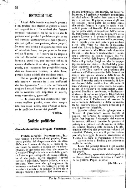 Il circolo delle donne italiane : foglio della sera patriottico, politico, serio-faceto