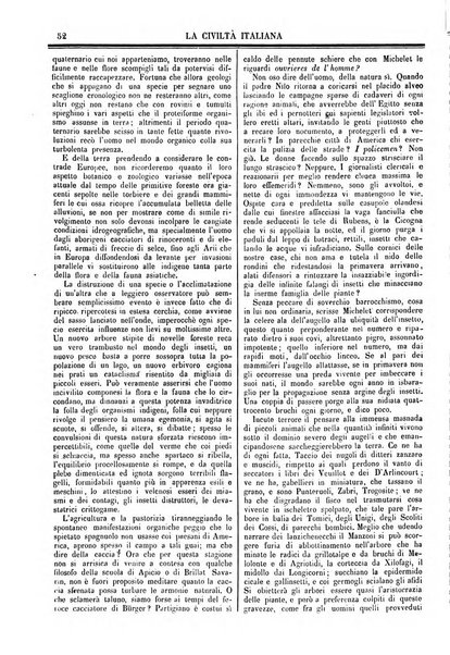 La civiltà italiana giornale di scienze, lettere ed arti