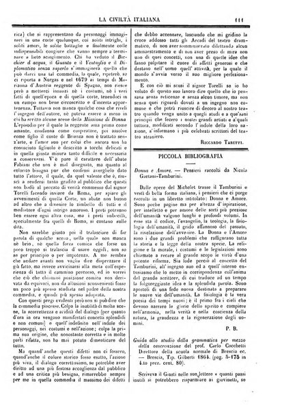 La civiltà italiana giornale di scienze, lettere ed arti