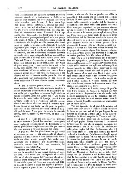 La civiltà italiana giornale di scienze, lettere ed arti