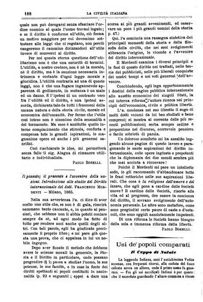 La civiltà italiana giornale di scienze, lettere ed arti