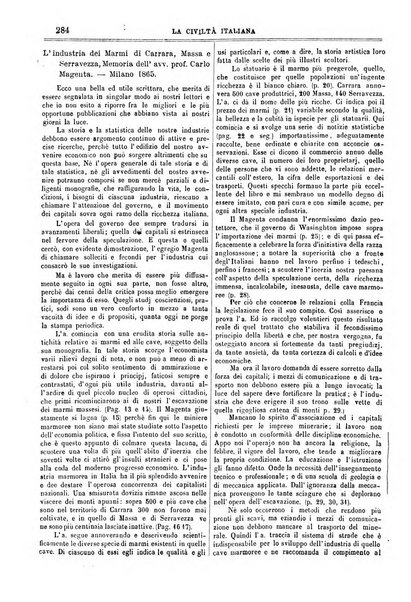 La civiltà italiana giornale di scienze, lettere ed arti