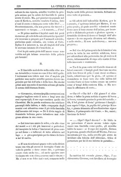 La civiltà italiana giornale di scienze, lettere ed arti