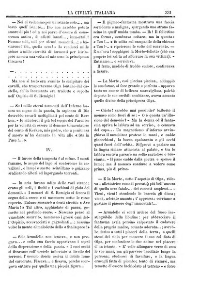 La civiltà italiana giornale di scienze, lettere ed arti