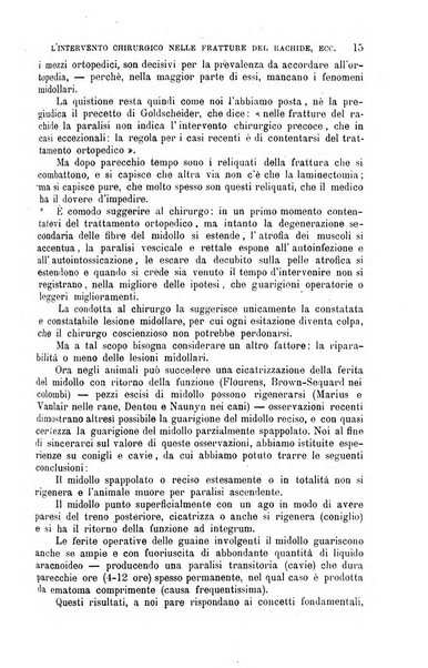 La clinica chirurgica periodico mensile