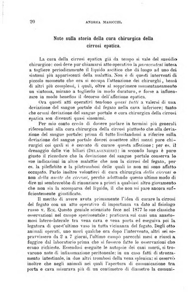La clinica chirurgica periodico mensile