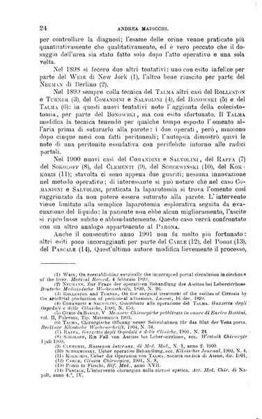 La clinica chirurgica periodico mensile
