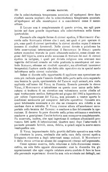 La clinica chirurgica periodico mensile