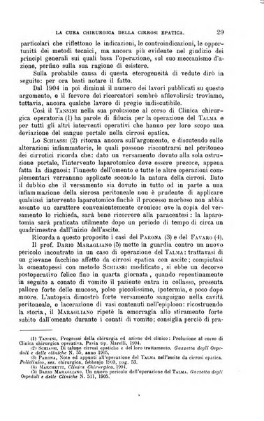La clinica chirurgica periodico mensile