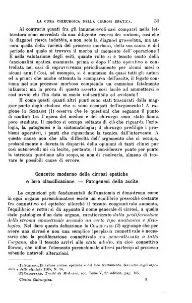 La clinica chirurgica periodico mensile