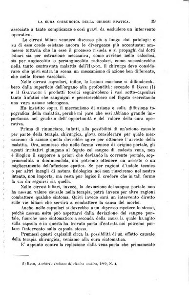La clinica chirurgica periodico mensile