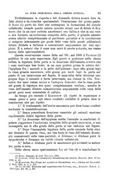 La clinica chirurgica periodico mensile