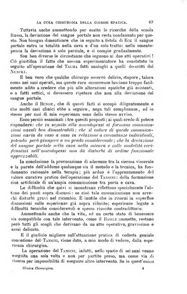 La clinica chirurgica periodico mensile