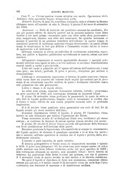 La clinica chirurgica periodico mensile