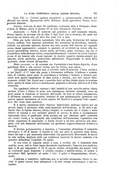 La clinica chirurgica periodico mensile