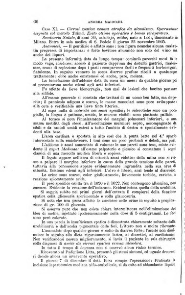 La clinica chirurgica periodico mensile