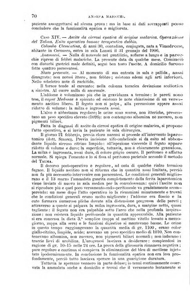 La clinica chirurgica periodico mensile