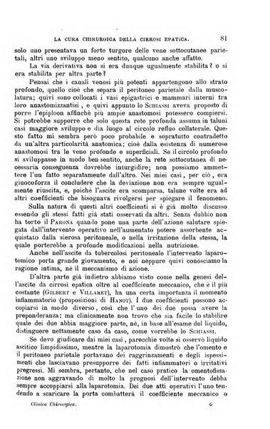 La clinica chirurgica periodico mensile