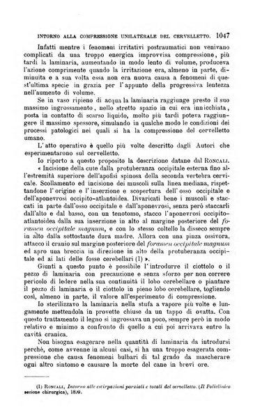 La clinica chirurgica periodico mensile