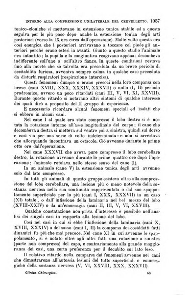 La clinica chirurgica periodico mensile