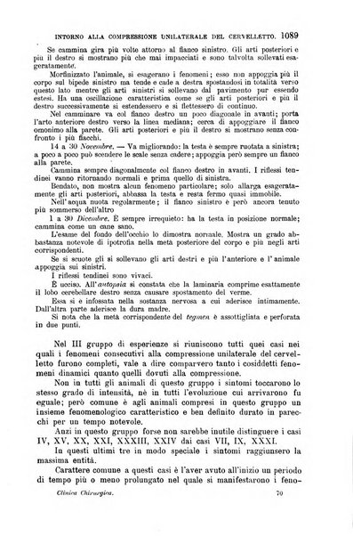 La clinica chirurgica periodico mensile