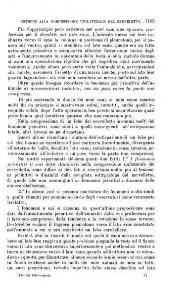 La clinica chirurgica periodico mensile