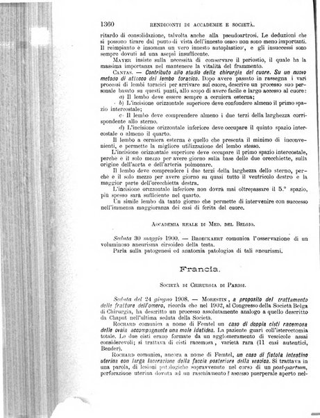 La clinica chirurgica periodico mensile