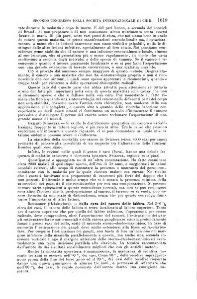 La clinica chirurgica periodico mensile