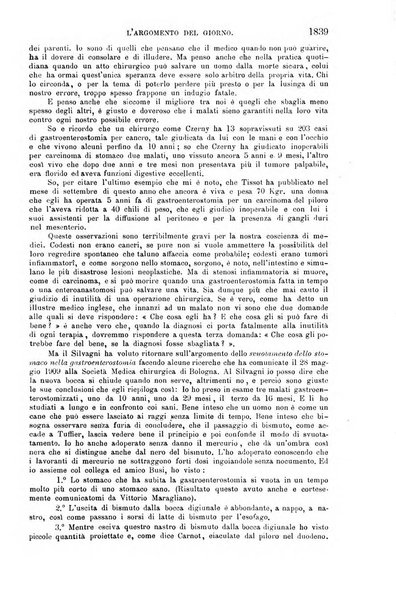 La clinica chirurgica periodico mensile